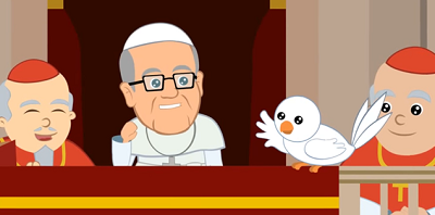 Upoznajte papu Franju za 4 minute – animirani film