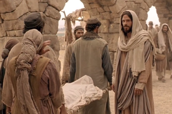 Isus je oživio sina udovice iz Naina – ulomak igranog filma